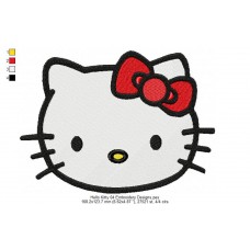 Hello Kitty 04 Embroidery Designs